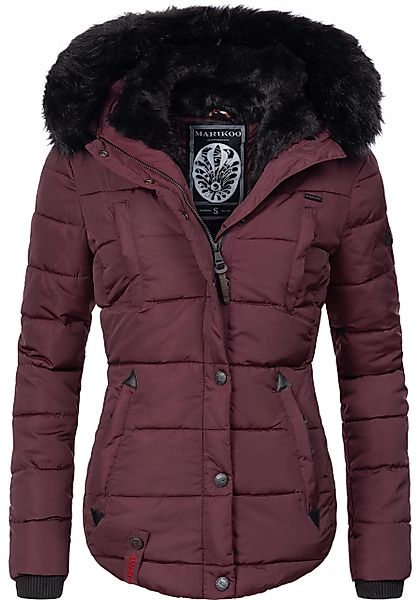 Marikoo Steppjacke Lotusblüte hochwertige Winter Jacke günstig online kaufen