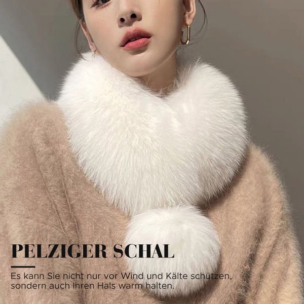 Refttenw Schal Einfarbiger Plüschschal, warmer Winterschal,Modeschal günstig online kaufen