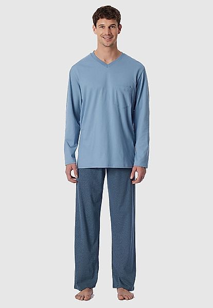 Schiesser Pyjama Comfort Essentials (Set, 2 günstig online kaufen