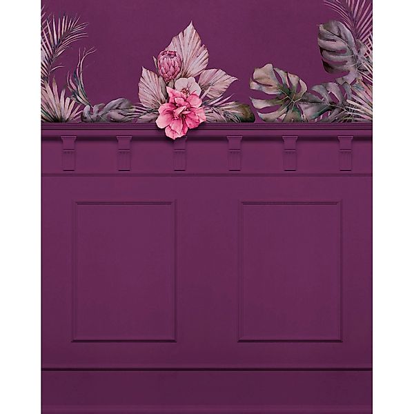 Komar Vliestapete Bold Baroness 200 cm x 250 cm Lila günstig online kaufen