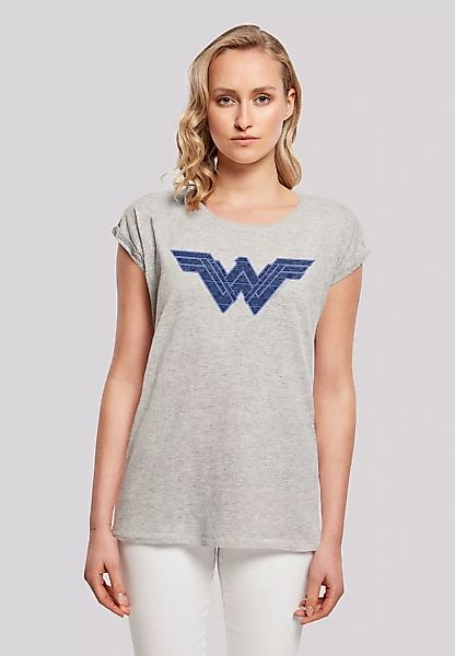 F4NT4STIC T-Shirt "DC Comics Wonder Woman Pattern Fill Logo", Print günstig online kaufen