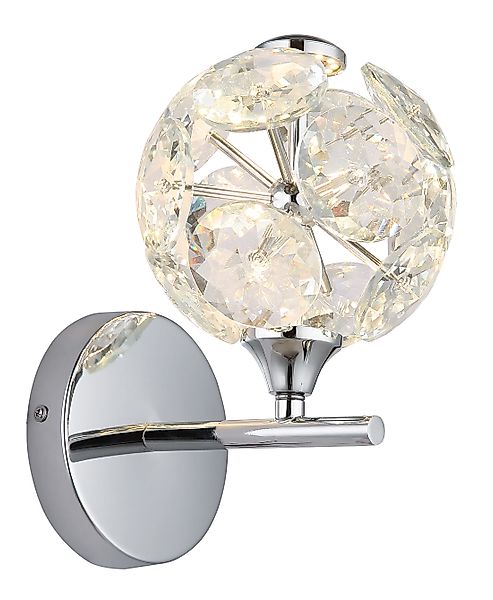 GLOBO LIGHTING Wandleuchte »VIRINA« LED-Modul 1 Stk. Warmweiß Wandlampe Wan günstig online kaufen