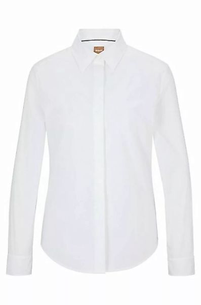BOSS Klassische Bluse Damen Hemdbluse BEAMARA (1-tlg) günstig online kaufen