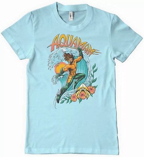 Aquaman T-Shirt Surf Style T-Shirt günstig online kaufen