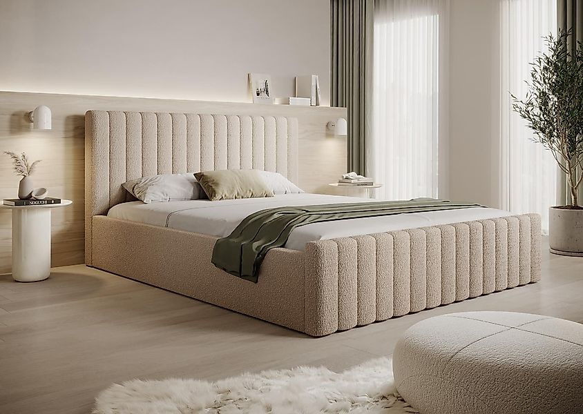 Compleo Polsterbett boucle BUBBLE II, Modern günstig online kaufen