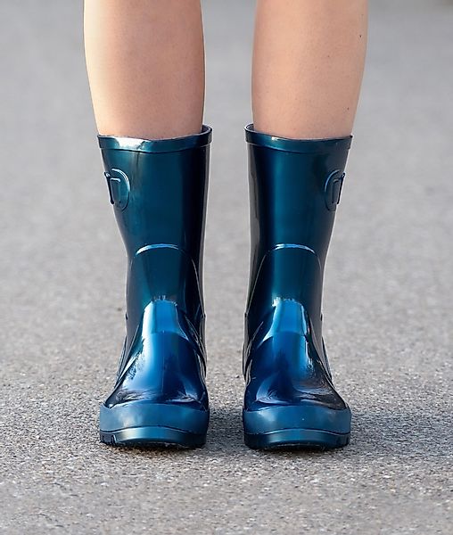 Beck Damen Regenstiefel Glossy Gummistiefel ein günstig online kaufen