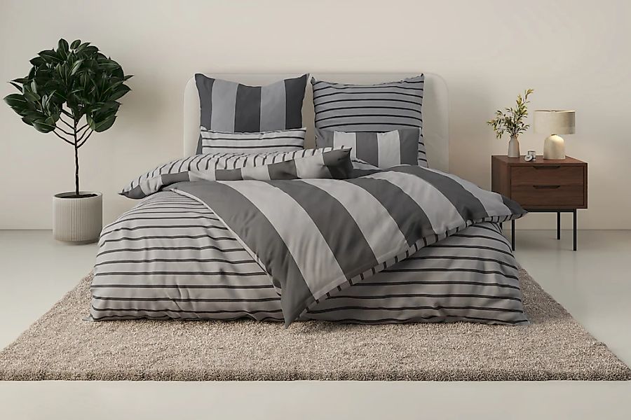 OTTO home Bettwäsche "Sari" 2 Stk. in verschiedenen Qualitäten, moderne Bet günstig online kaufen