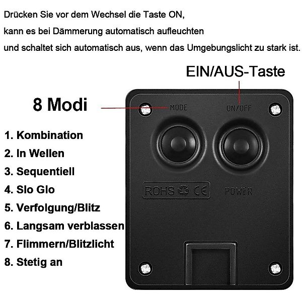 Merry 2024 LED-Lichterkette LED-Lichterkette,10/20M Solar Lichterkette,Weih günstig online kaufen