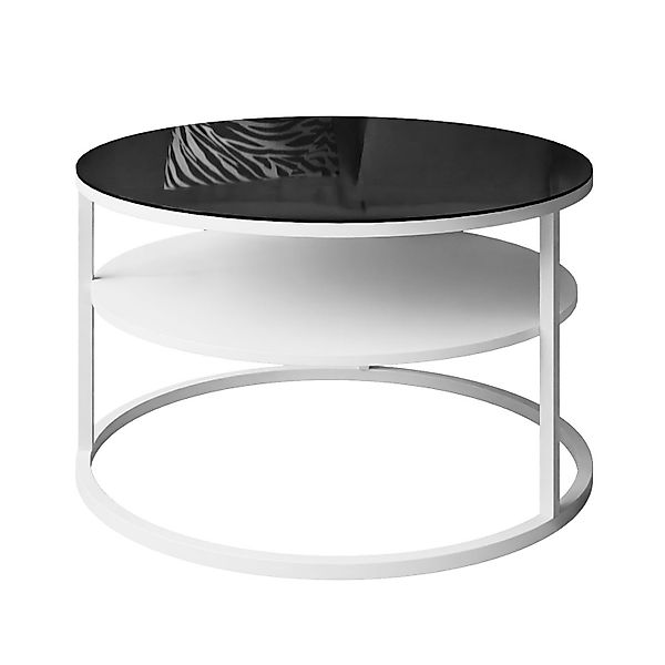 Lookway Couchtisch CIRI GLASS mit Ablage günstig online kaufen