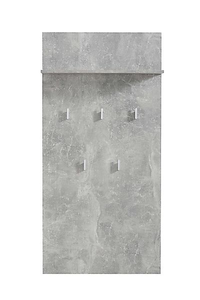 INOSIGN Garderobenpaneel "Como, Wandregal mit Haken, mit Regal" Wandgardero günstig online kaufen