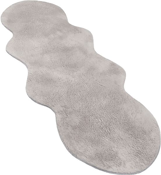 Paco Home Fellteppich Pelt 640, fellförmig, günstig online kaufen