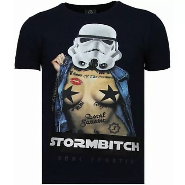 Local Fanatic  T-Shirt Stormbitch Strass günstig online kaufen