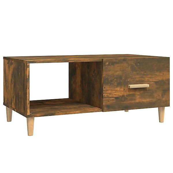 vidaXL Couchtisch Räuchereiche 89,5x50x40 cm Holzwerkstoff 817513 günstig online kaufen