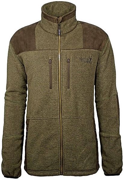 Hubertus® Hunting Outdoorjacke Jagd-Fleecejacke "Lahti" oliv/braun Jagdjack günstig online kaufen