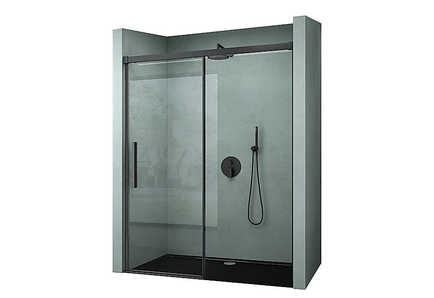 Mai & Mai Dusch-Schiebetür Nischentür Dusche Duschtür Duschabtrennung H:195 günstig online kaufen