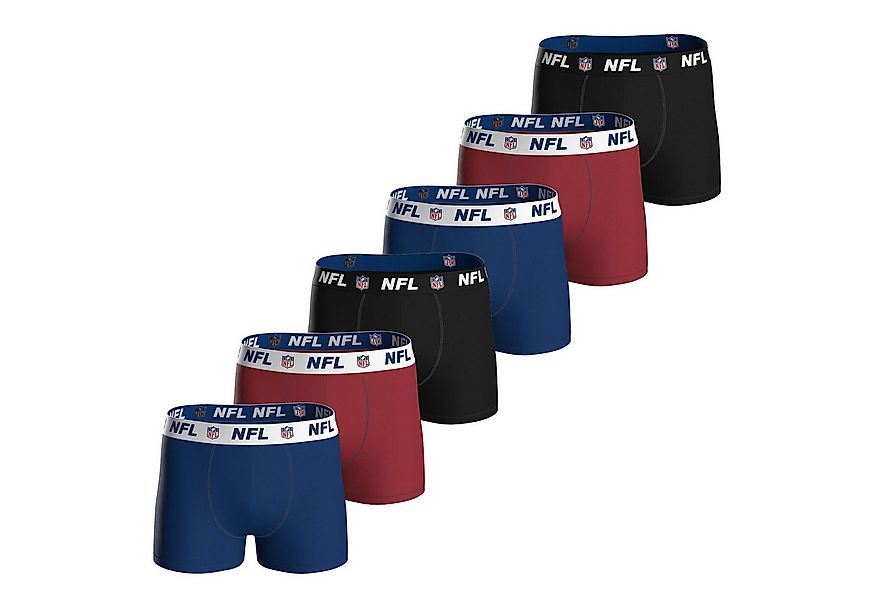 NFL Boxer Herren Boxershort 6er Pack Baumwolle (Packung, 6er Pack) günstig online kaufen