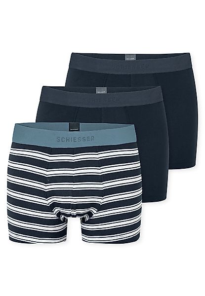 Schiesser Boxershorts "95/5 Multipacks" 3er Pack, ohne Eingriff, softer Log günstig online kaufen