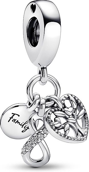 Pandora Charm-Einhänger Pandora Family Infinity Triple günstig online kaufen