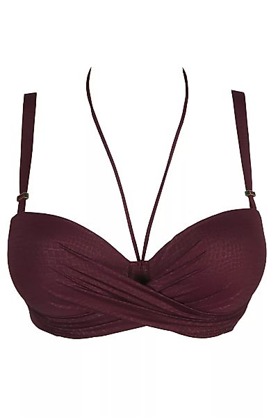 PrimaDonna Bikini-Oberteil, trägerlos unterlegt Dalyan 90C violett günstig online kaufen