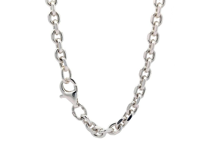 HOPLO Silberkette Ankerkette diamantiert Länge 55cm - Breite 3,7mm - 925 Si günstig online kaufen