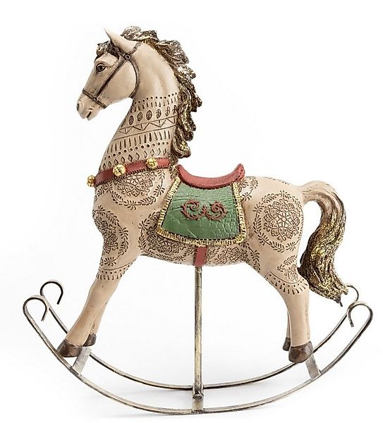Trend Line Weihnachtsfigur TrendLine Dekofigur Schaukelpferd 23 x 23 cm bei günstig online kaufen