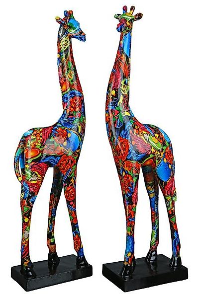 Pop art Figur Deko Skulptur Giraffe Street Art Graffiti 1 Stück 2 Sorten un günstig online kaufen