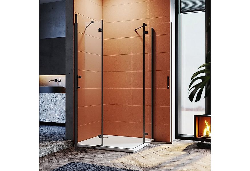 SONNI Eckdusche Duschraum Eck-Duschfalttür,Einseitige Nano-Beschichtung 195 günstig online kaufen