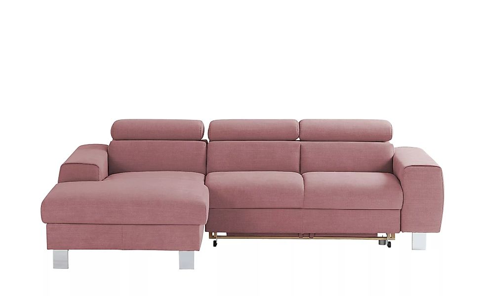 uno Ecksofa  Los Angeles - rosa/pink - 244 cm - 72 cm - Polstermöbel > Sofa günstig online kaufen