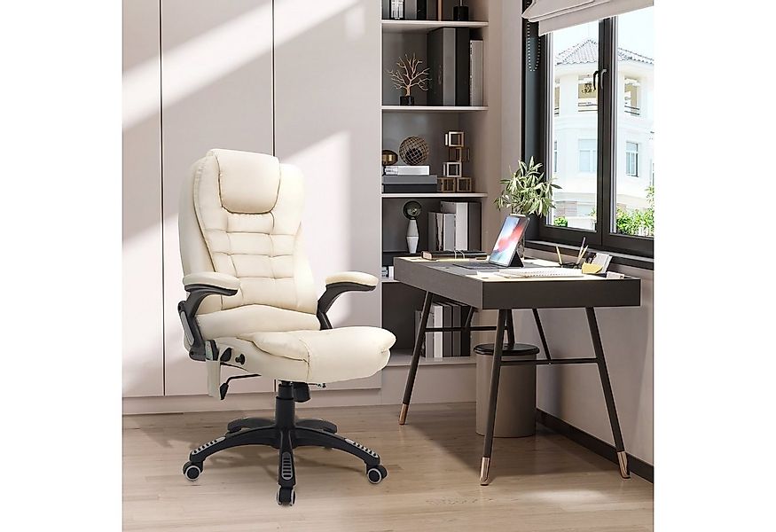 HOMCOM Schreibtischstuhl Bürostuhl mit Massagefunktion, mit Wärmefunktion, günstig online kaufen