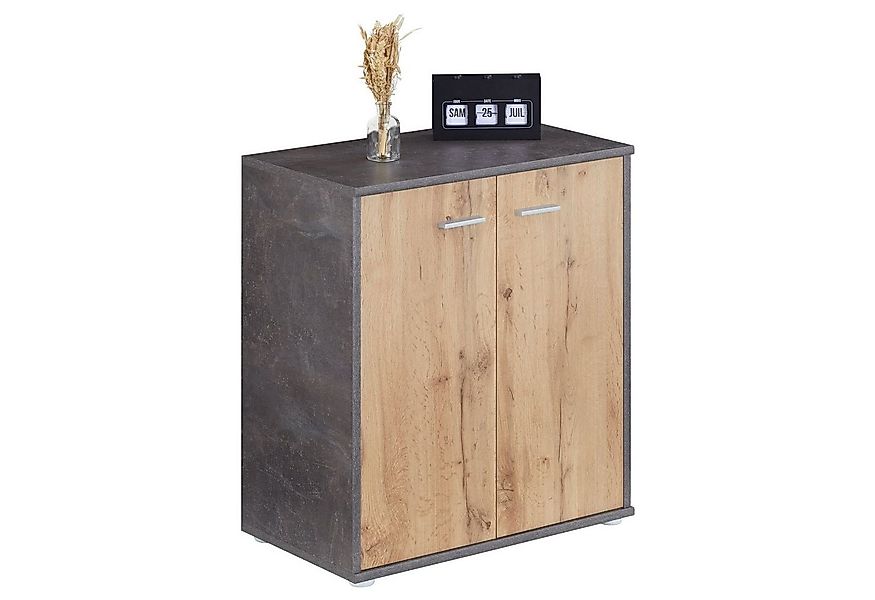 CARO-Möbel Schuhschrank LENNIS Schuhschrank Schuhkommode Aufbewahrung Flurk günstig online kaufen