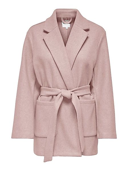 ONLY Gürtel Coatigan Damen Pink günstig online kaufen