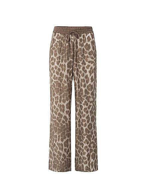 YAYA Stoffhose Hose mit Leopardenmuster günstig online kaufen