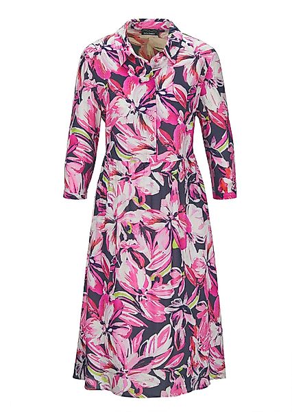 GOLDNER Blusenkleid "Hemdblusenkleid mit Allover-Print" Nahttaschen an den günstig online kaufen