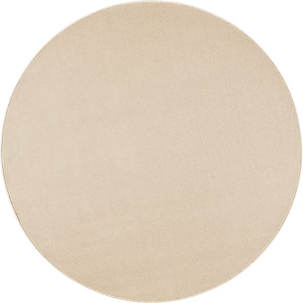 HANSE Home Teppich "Shashi" rund 8,5 mm Höhe Kurzflor, Unifarben, Teppich, günstig online kaufen