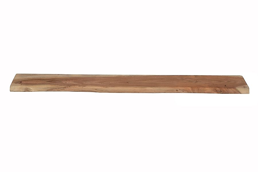SAM® Wandregal Amara, massives Akazienholz, Baumkante, günstig online kaufen