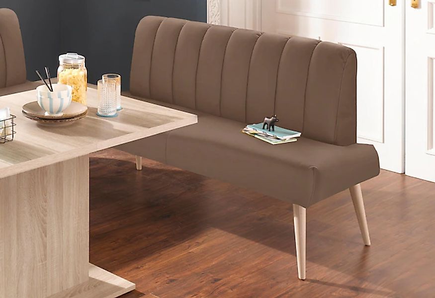 exxpo - sofa fashion Sitzbank "Costa, moderne Rückensteppung, bequem und el günstig online kaufen