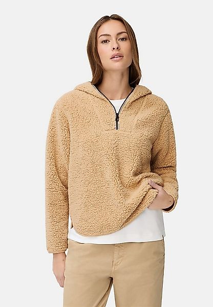 camel active Hoodie aus Teddyfleece Langarm Kapuze günstig online kaufen