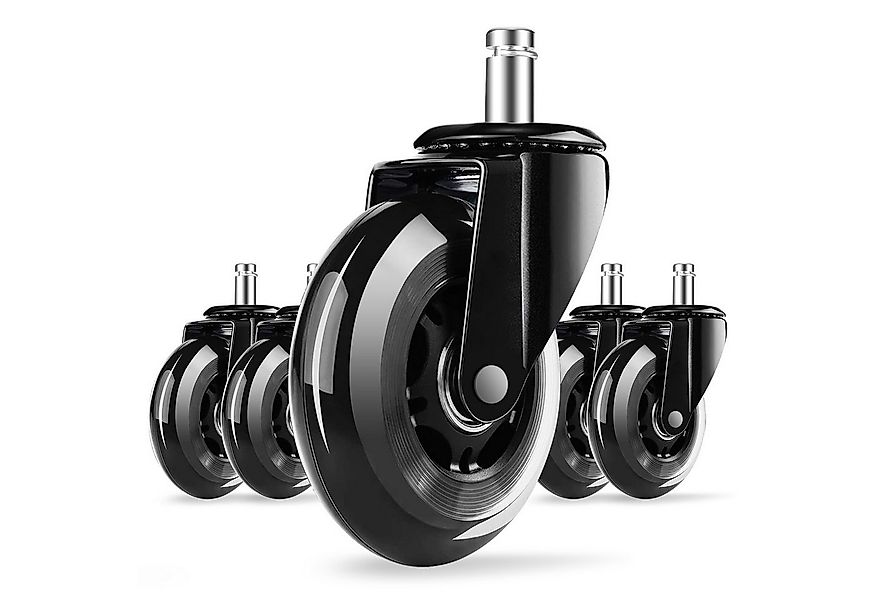 Hiazurm Lenkrolle Rollen 5er-Set, Rollen für Bürostühle, (Ersatzräder für B günstig online kaufen