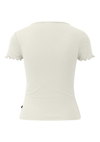 QS Kurzarmshirt Schmal geschnittenes T-Shirt aus günstig online kaufen