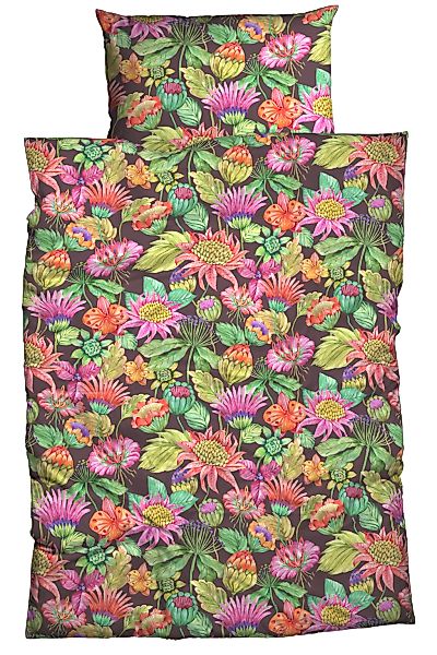 CASATEX Bettwäsche "Lisanne" 2 Stk. farbenfrohe Bettwäsche, kräftige Farben günstig online kaufen