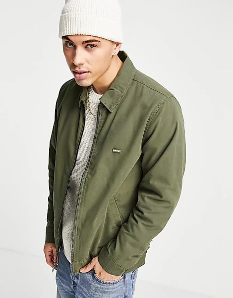 Levi's – Harrington-Jacke in Grün günstig online kaufen