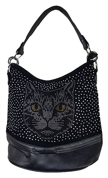 Einkaufszauber Handtasche Elegante Handtasche Katze aus günstig online kaufen