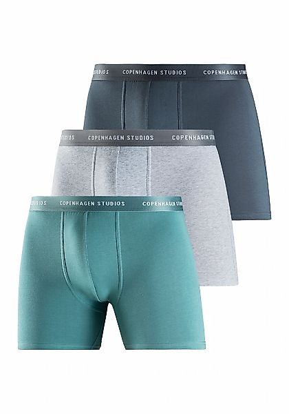 Copenhagen Studios Langer Boxer "Boxershorts für Herren", (3 St.), mit läng günstig online kaufen