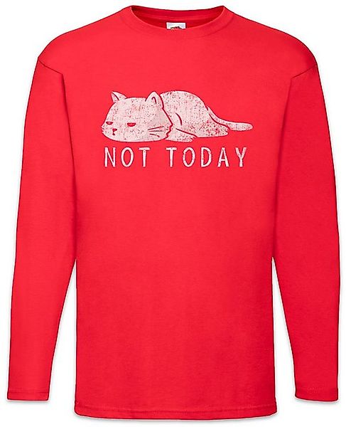 Urban Backwoods Langarmshirt Cat Not Today Langarm T-Shirt Katze Liebe Cats günstig online kaufen