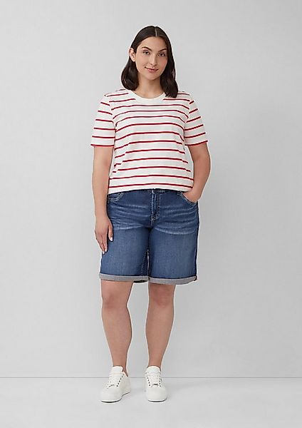 s.Oliver Jeansshorts Jeans-Hose Bermuda Jeans / Curvy Fit / Mid Rise / Slim günstig online kaufen