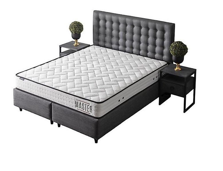Villa Möbel Boxspringbett Master (Bett Set, Betset), Bettkasten mit XXL Sta günstig online kaufen