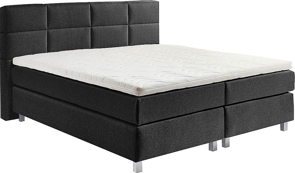 Westfalia Schlafkomfort Boxspringbett wahlweise mit Kaltschaum-Topper günstig online kaufen
