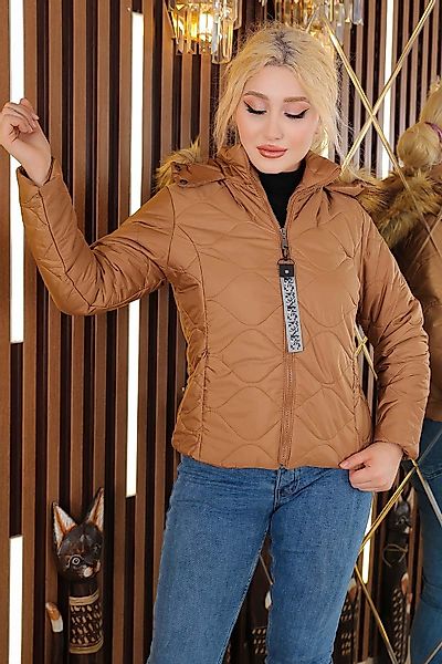MODAMİHRAM Winterjacke Kurze gesteppte Pufferjacke günstig online kaufen
