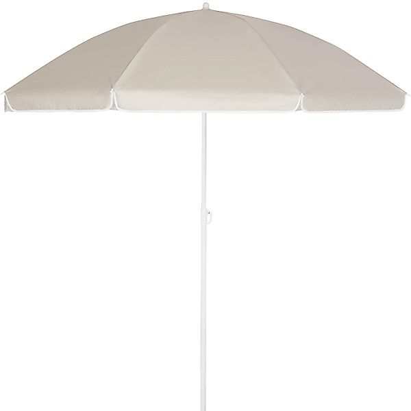 Sonnenschirm Cyprus Beige 180cm UV-Schutz 50+ Neigefunktion günstig online kaufen