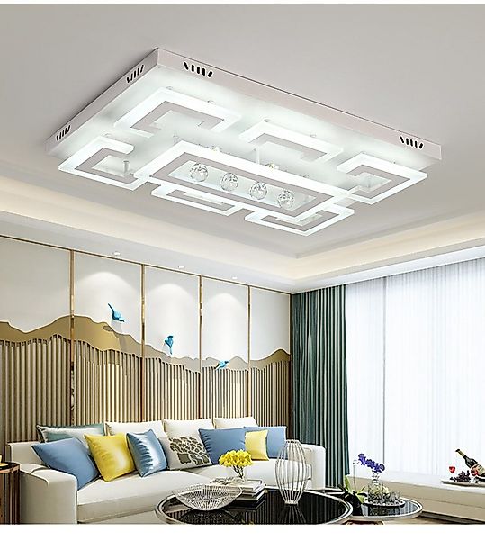 Euroton LED Deckenleuchte LED Deckenleuchte mit Fernbedienung Lichtfarbe/He günstig online kaufen